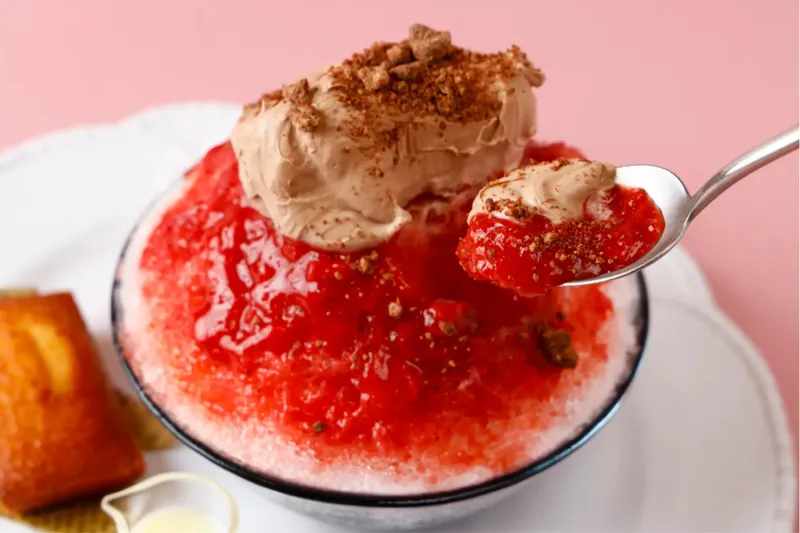 “フルーツ×ショコラ”の組み合わせを楽しめるかき氷！麻布台ヒルズのカフェで
