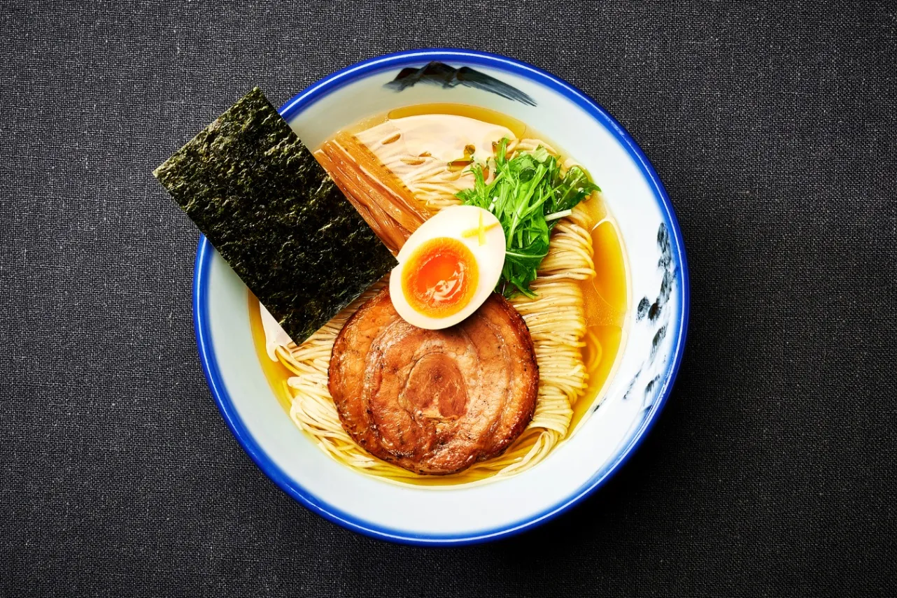 ▲「柚子塩らーめん」