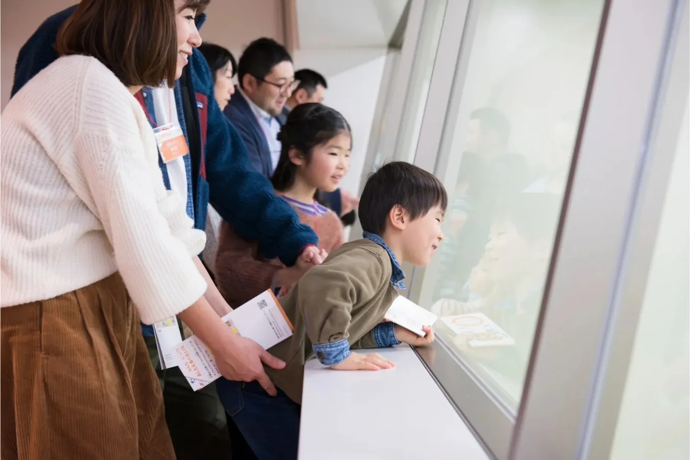 ▲見学通路