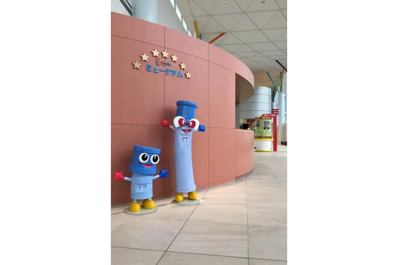 ▲ミュージアム棟 ロビー