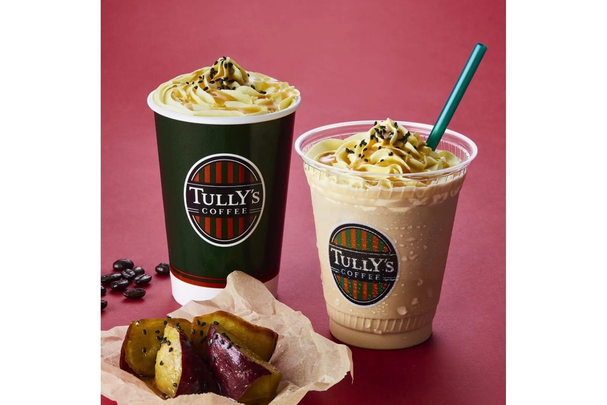まるで蜜芋！タリーズコーヒーから秋のドリンクメニューが新登場