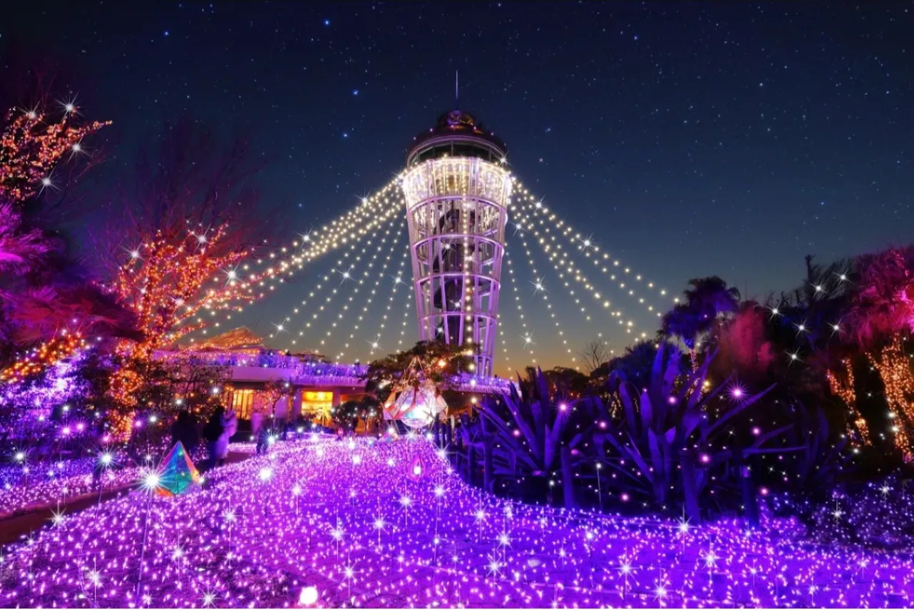 ▲冬季イルミネーション「湘南の宝石」