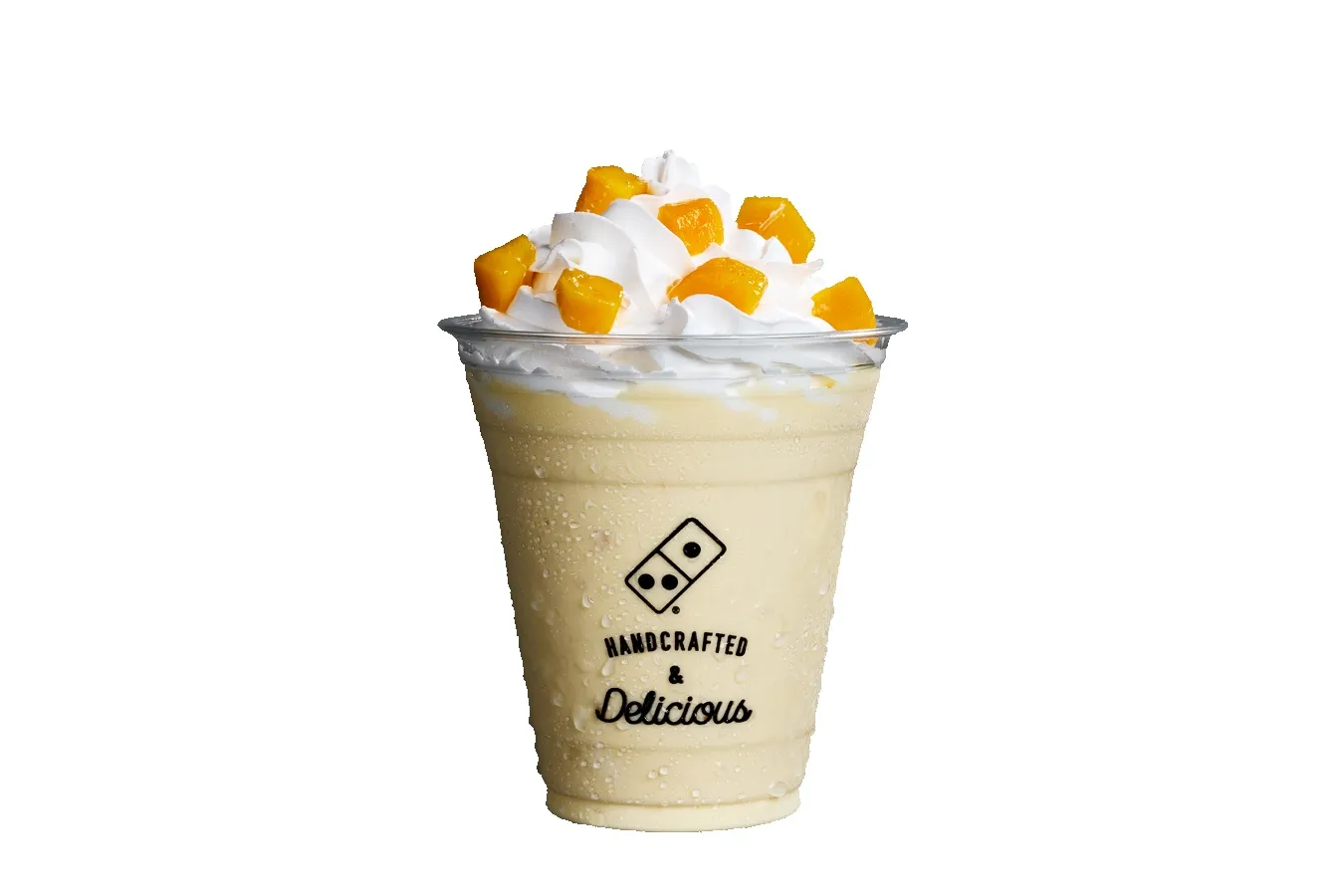 ▲夏限定シェイク「ドミノシェイク マンゴー」