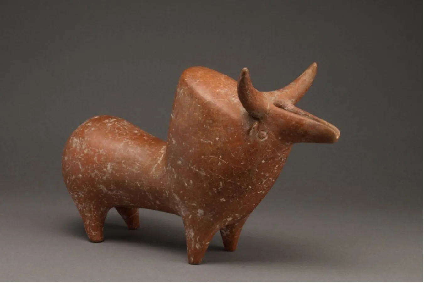 ▲コブ牛形土器