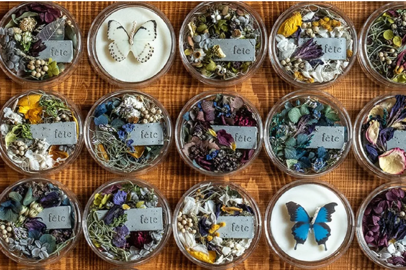 ▲「Flowers fēte」の商品例