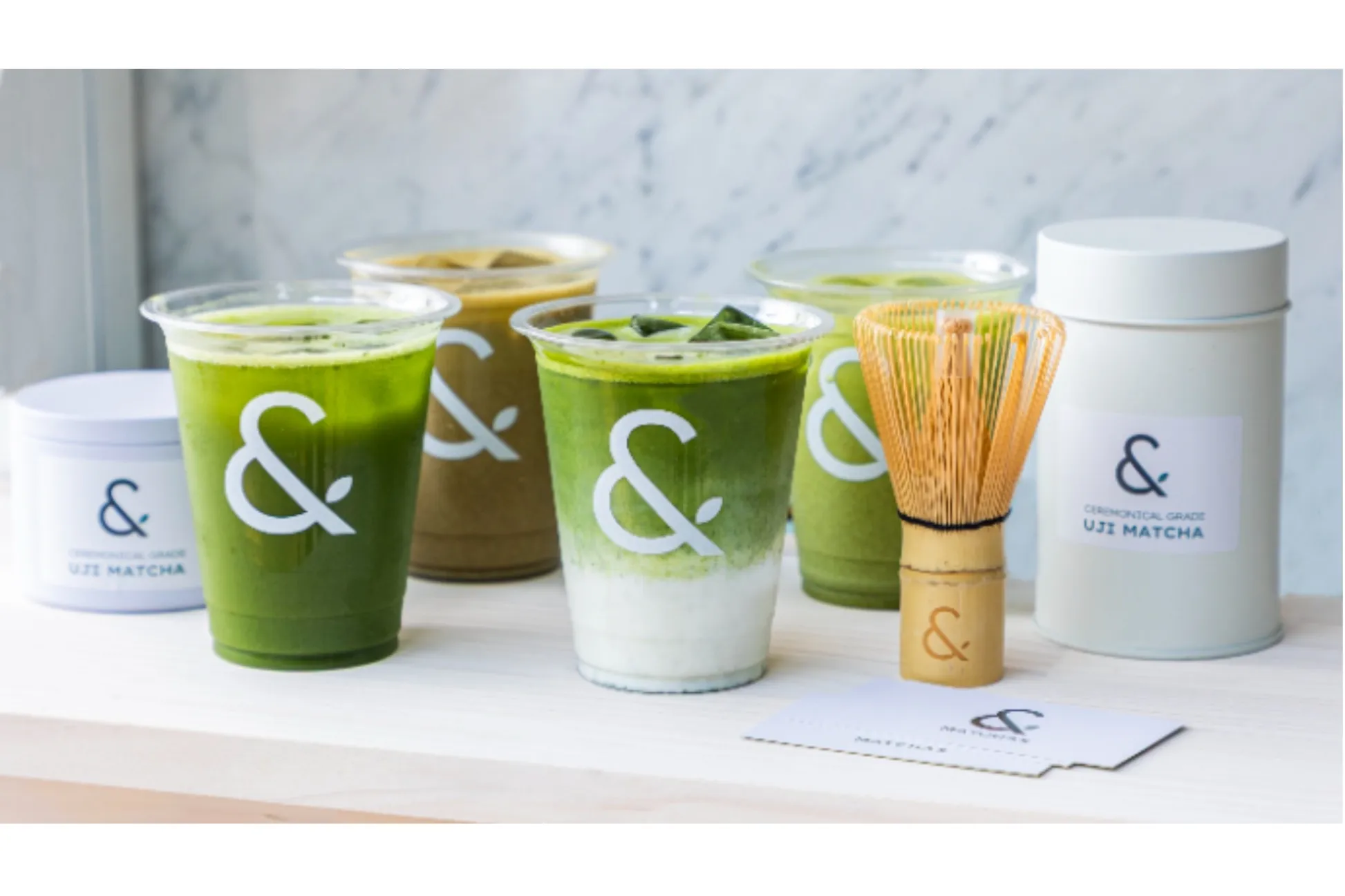 抹茶×発酵”ラテの専門スタンド「抹茶アンド」四谷にオープン