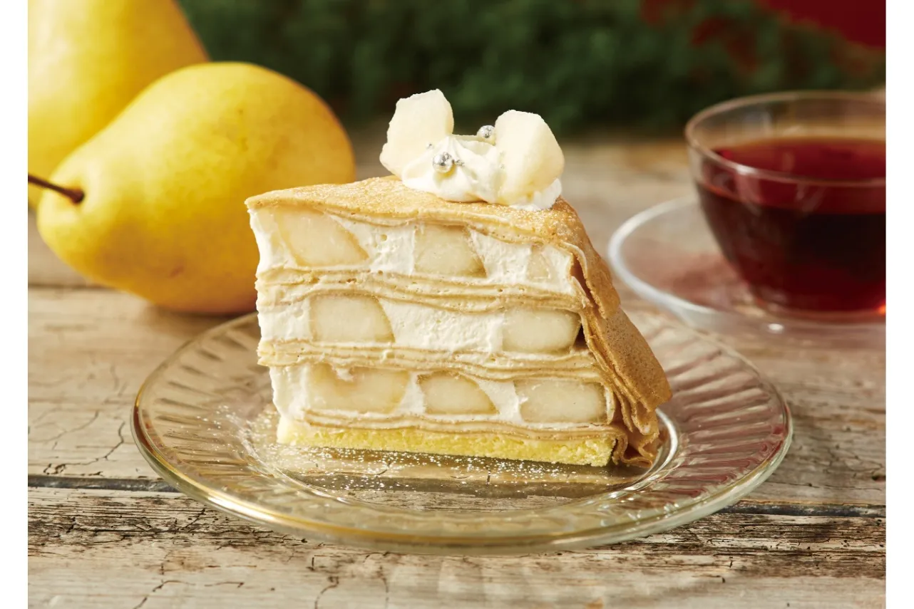 ▲「ル レクチエのミルクレープ」