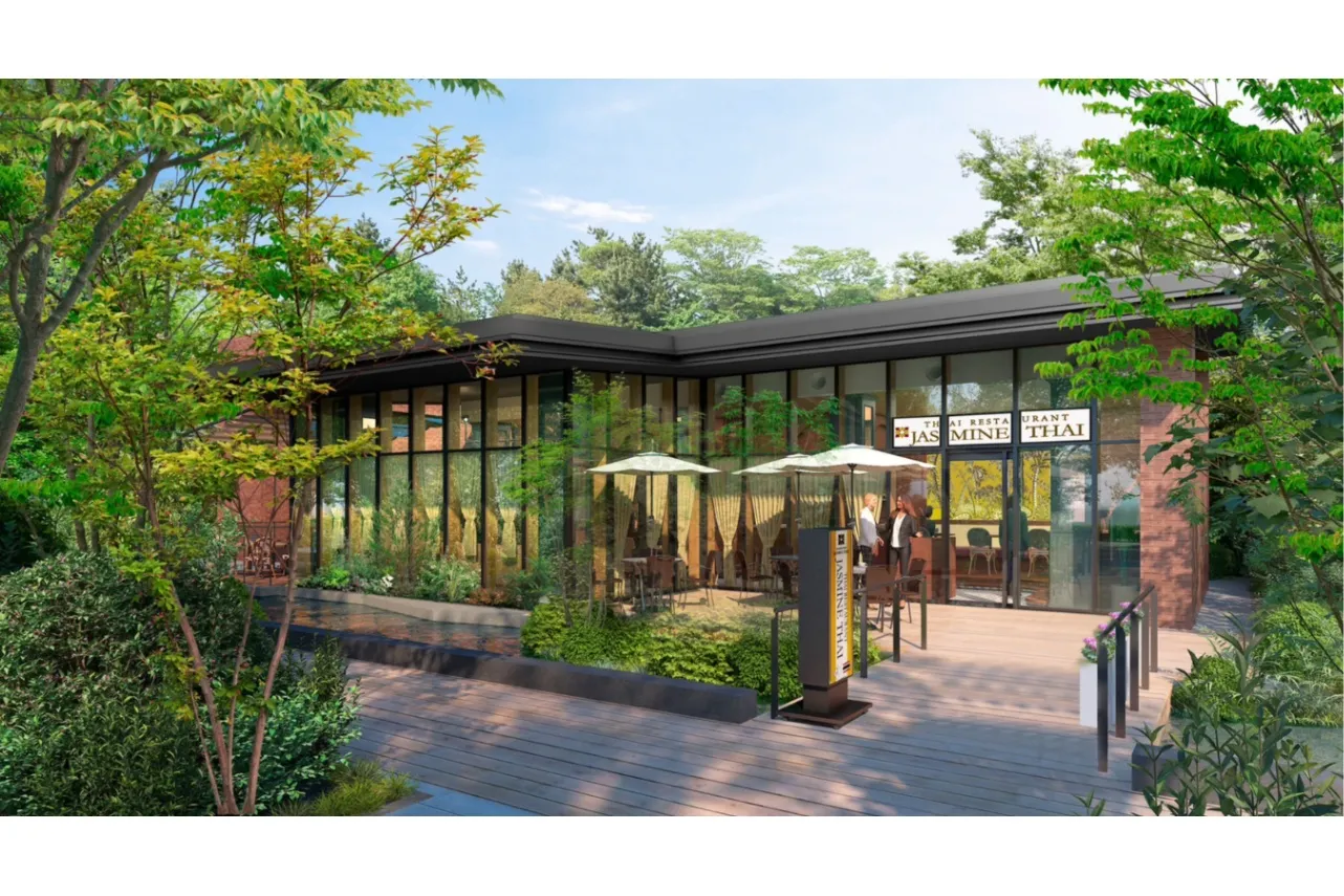 ▲「JASMINE THAI TERRACE 赤坂」外観イメージ
