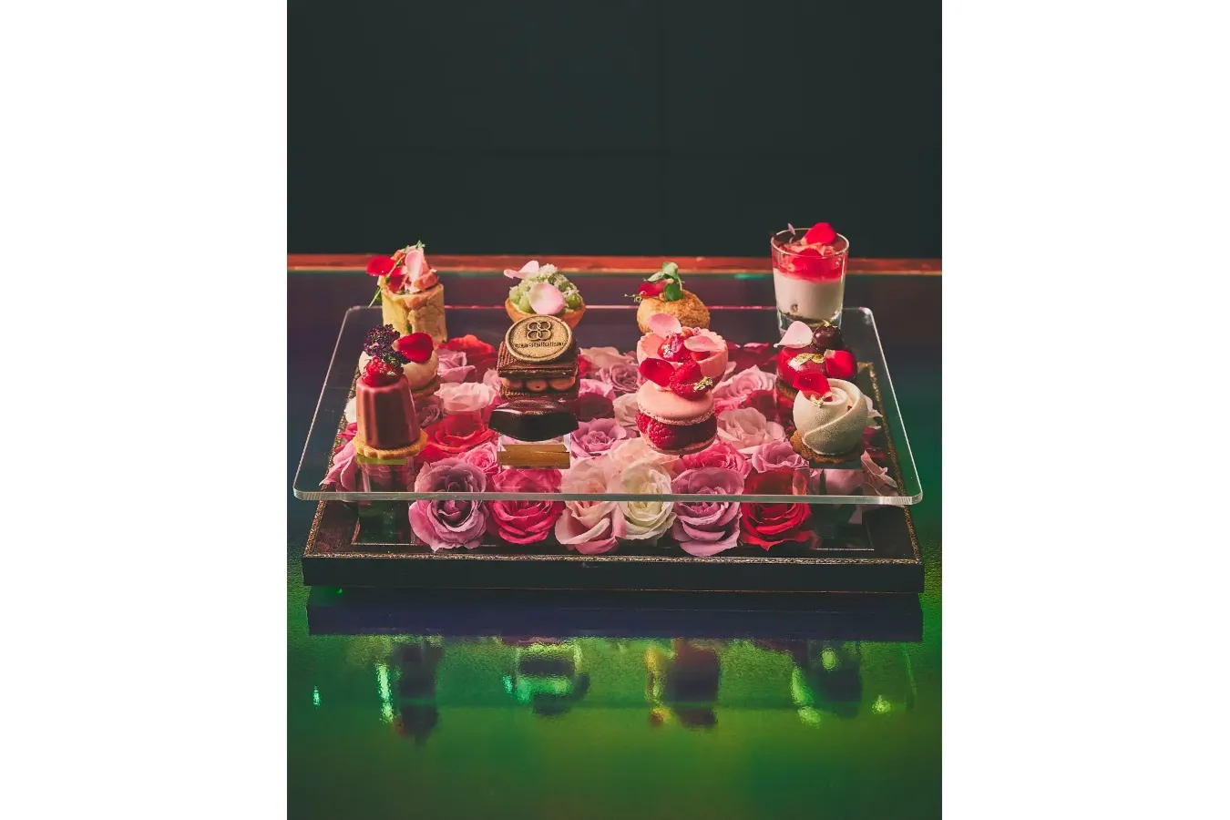 ▲「横浜Rose Week AT collaboration by EDIBLE GARDEN」