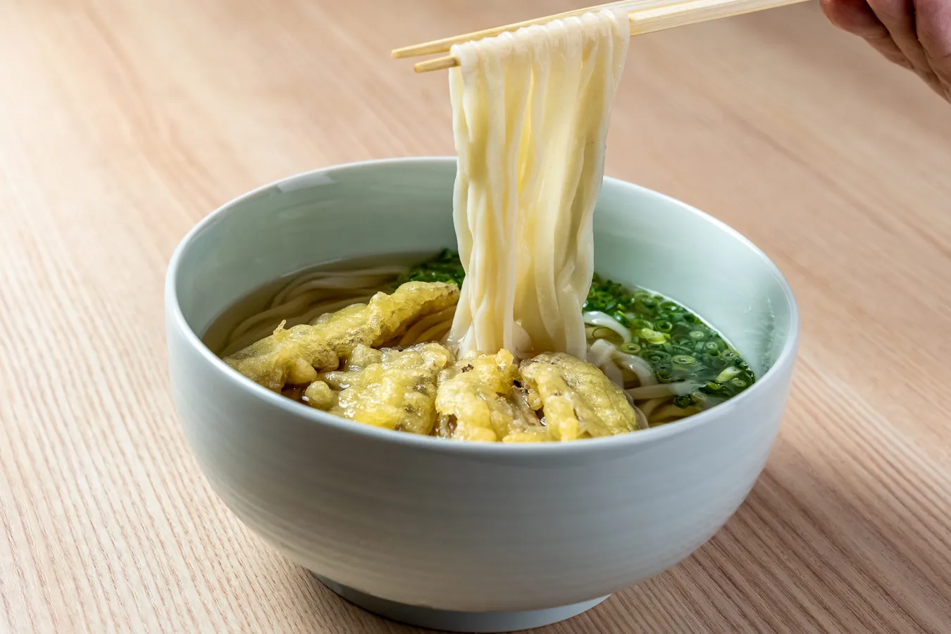 ▲「ごぼう天うどん」（700円）