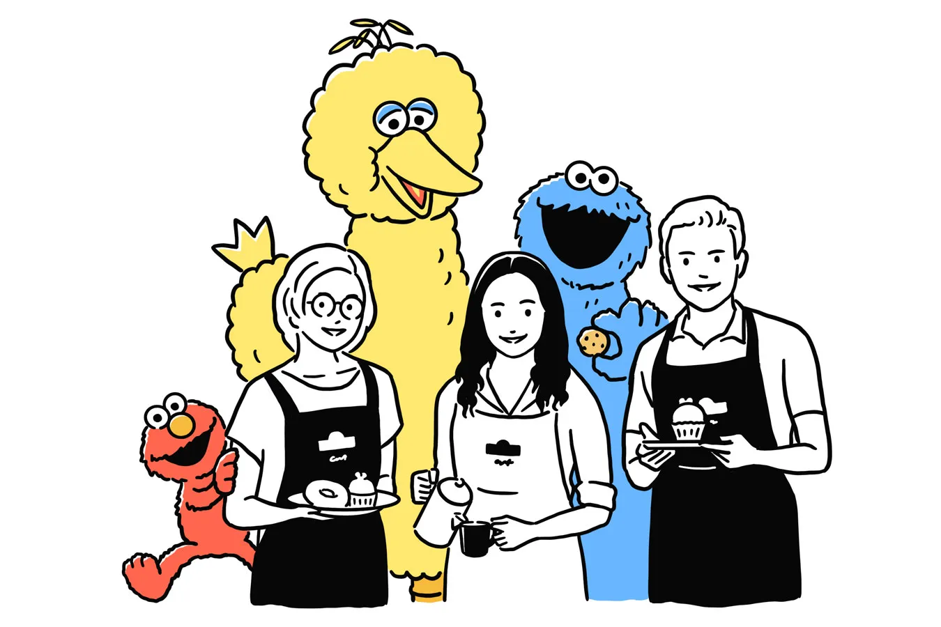 ※画像(キャラクター)はイメージです TM and © 2023 Sesame Workshop
