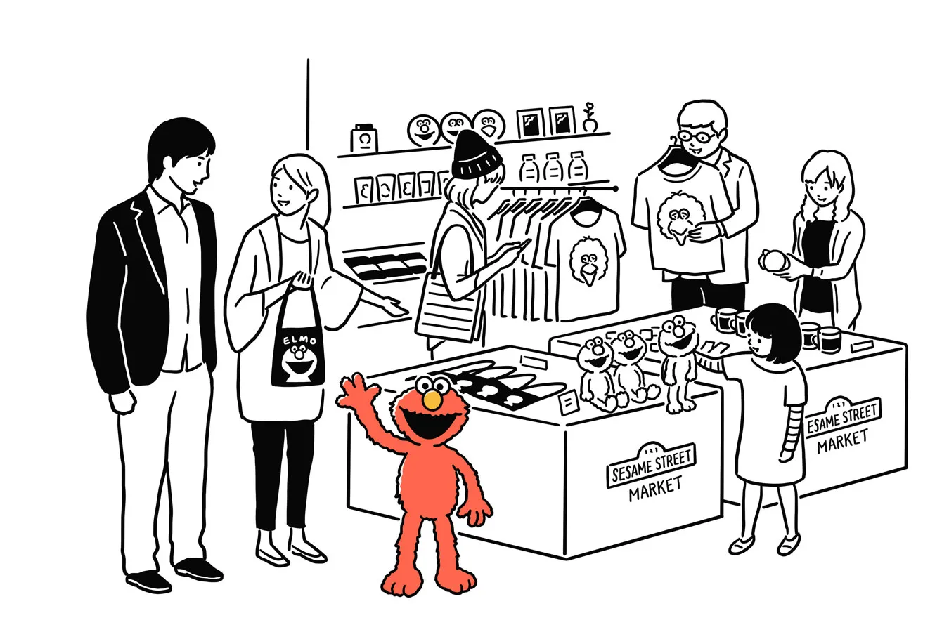 ※画像(キャラクター)はイメージです TM and © 2023 Sesame Workshop