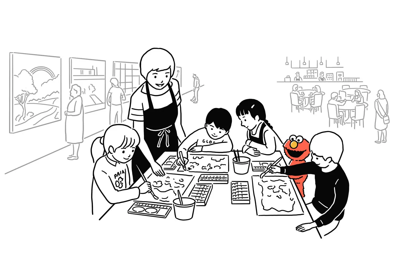 ※画像(キャラクター)はイメージです TM and © 2023 Sesame Workshop