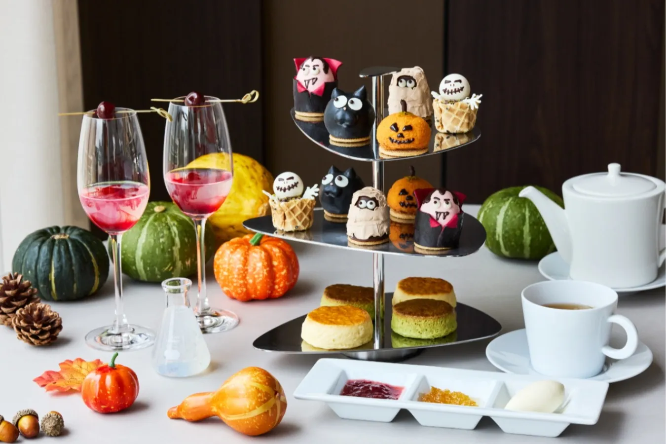 ▲「ハロウィン アフタヌーンティー 〜モンスターナイト〜」