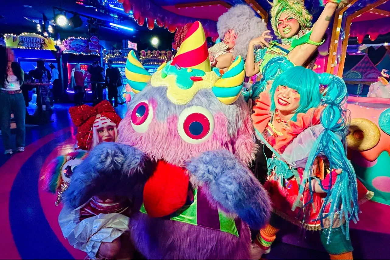 ▲「Kawaii Monster Parade」終了後の記念撮影の様子