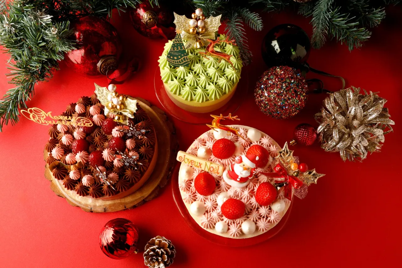 洋菓子店「クリオロ」の24年クリスマスケーキ！サンタを飾った