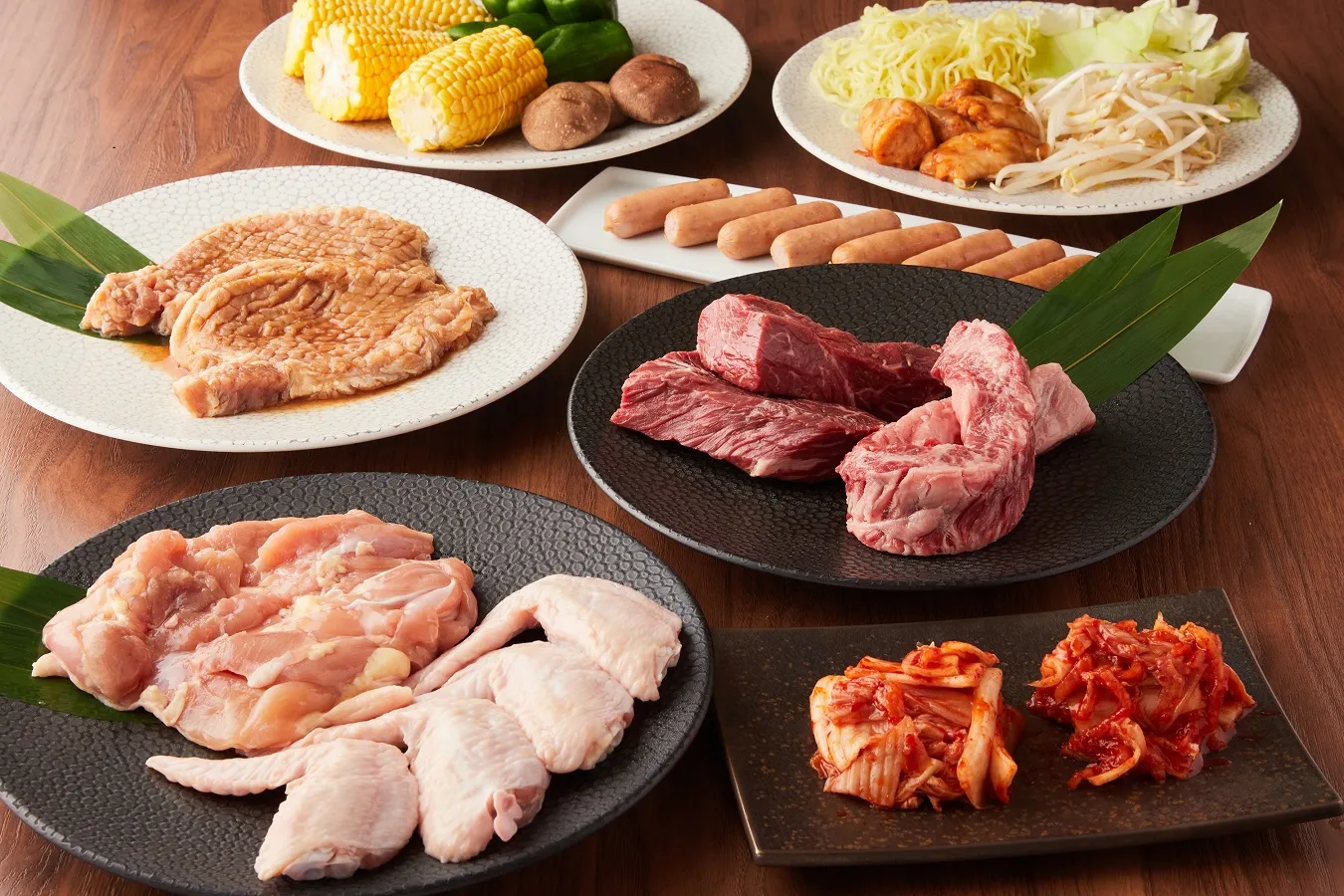 ▲「BBQ満腹セット」（5,000円/人）