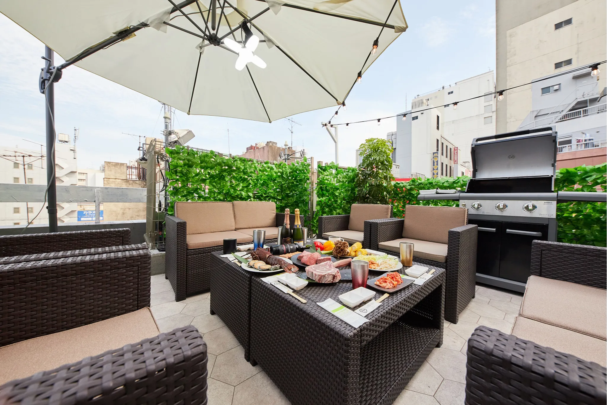 1日1組限定！屋上バーベキュー施設「蒲田 private BBQ "BeeN the sky」誕生