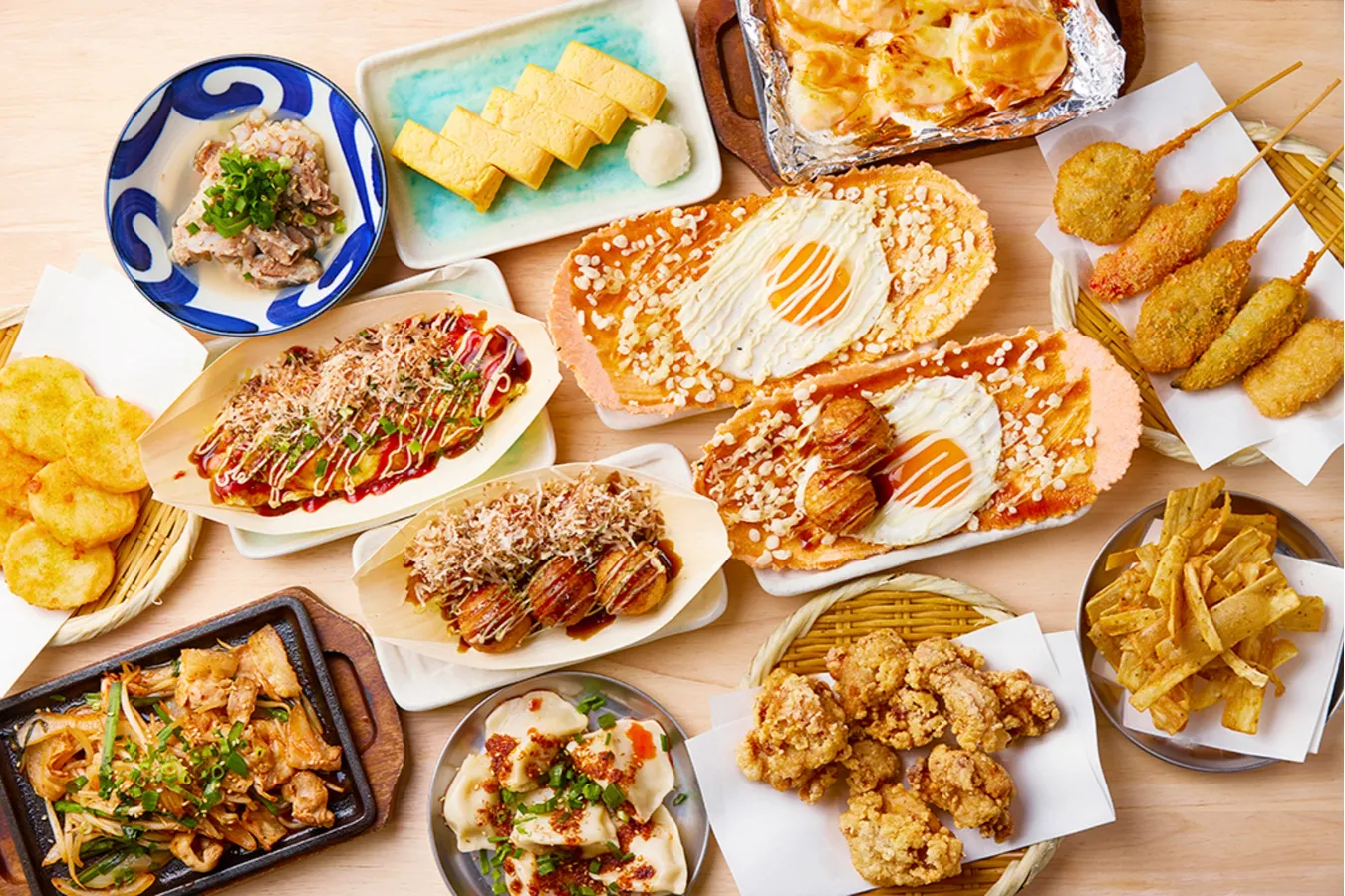 ▲焼き物から揚げ物、鍋、一品料理など、おつまみのメニューが豊富