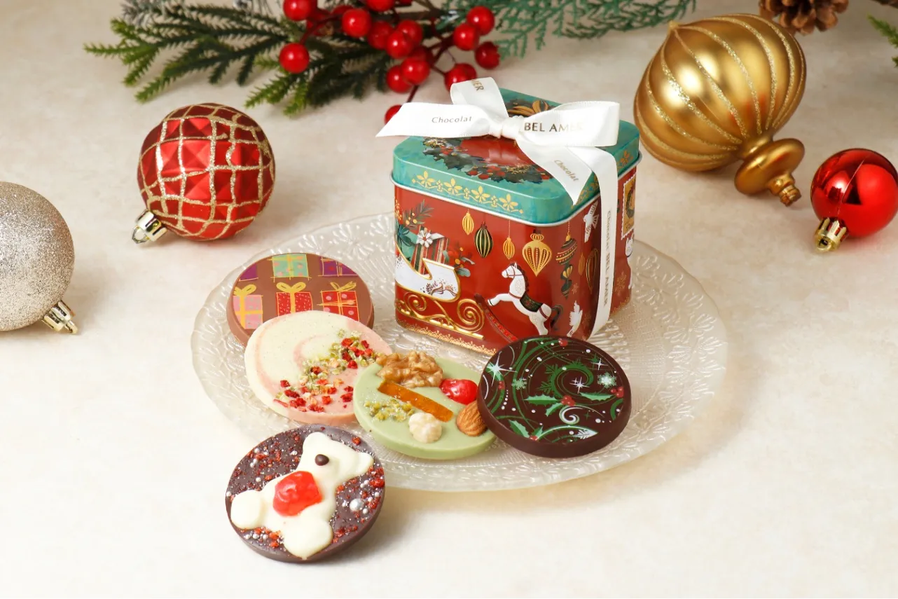 ショコラ専門店「ベルアメール」よりかわいらしいノエルギフト