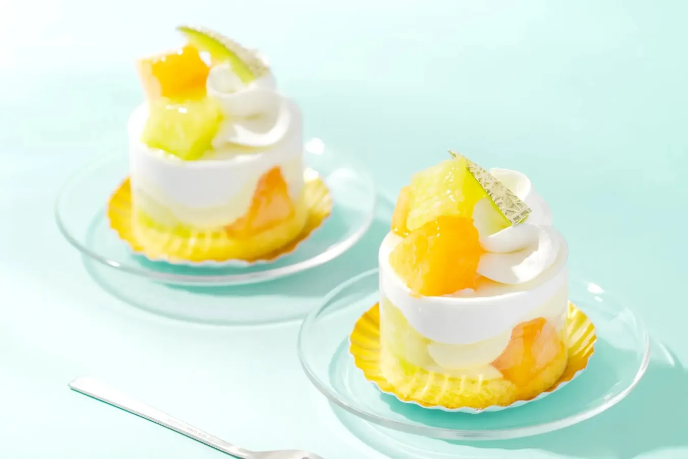 ▲「Wメロンのショートケーキ プリンセス」