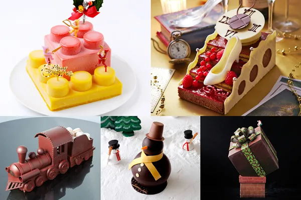 もはやアートの領域!? 美しき立体フォルムの“オブジェ系”クリスマスケーキ5選【スイーツ連載】