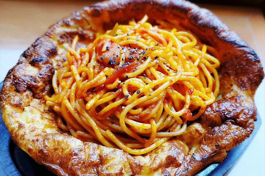 【四谷】四八珈琲の名物「ダッチベイビー ナポリタン」レポ