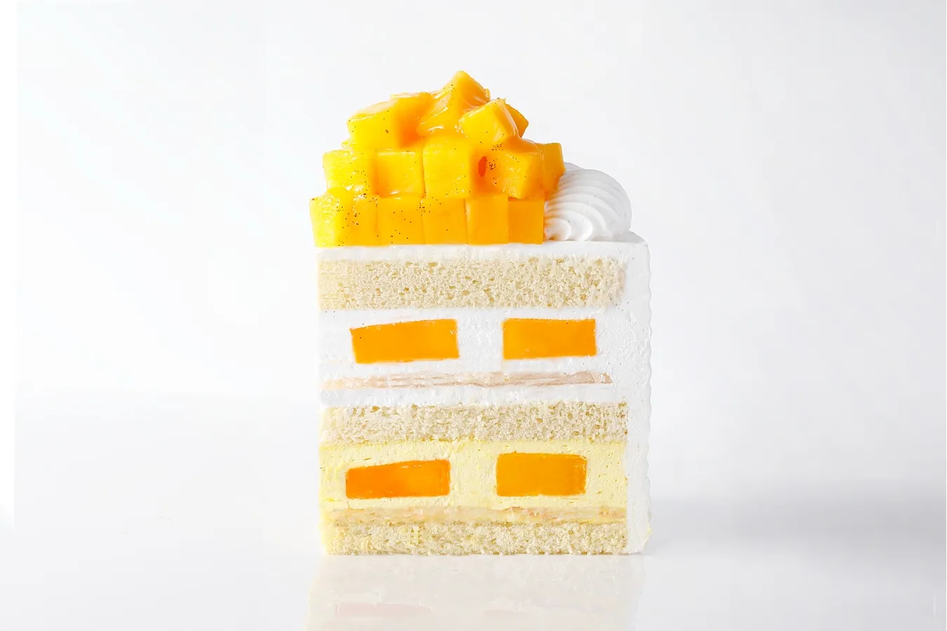 ▲「新エクストラスーパーマンゴーショートケーキ」