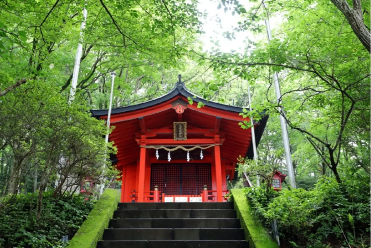 ▲九頭龍神社本宮