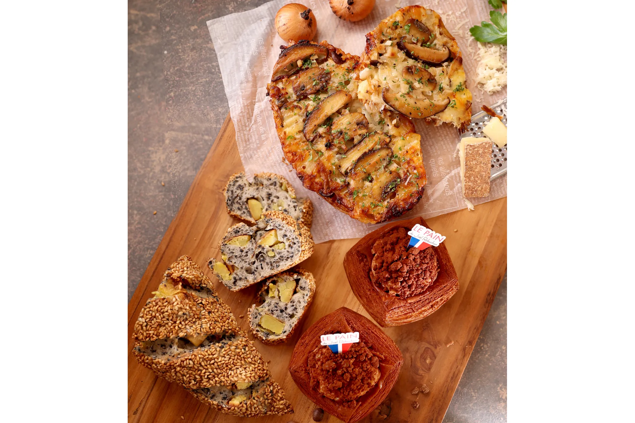 旬の味覚たっぷり！ジョエル・ロブションの秋限定の新作パンが登場