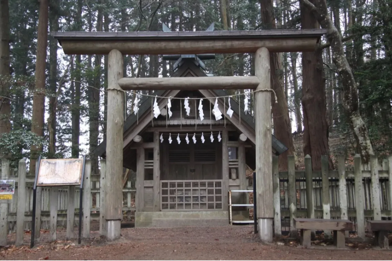 ▲寳登山神社奥宮（写真提供：長瀞町観光協会）