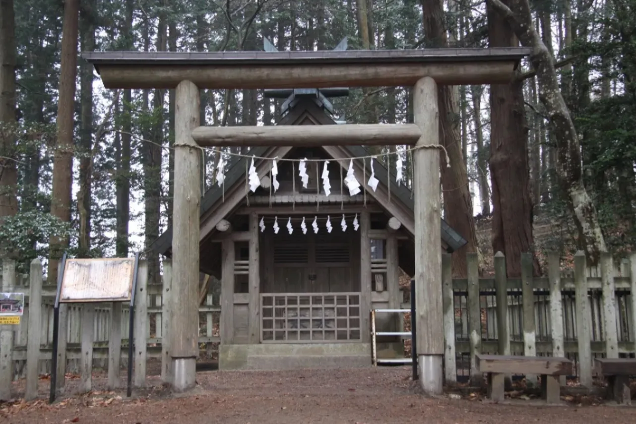 ▲寳登山神社奥宮（写真提供：長瀞町観光協会）
