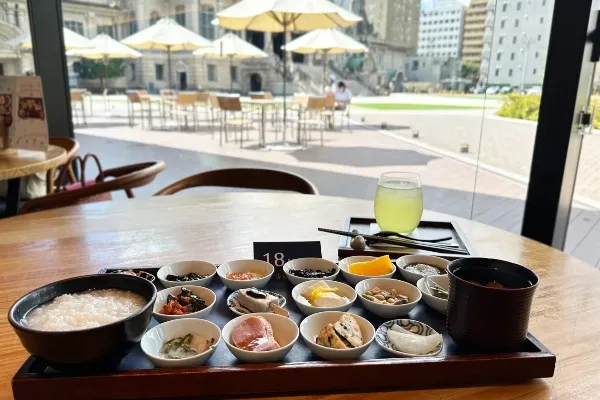 築地本願寺カフェ「Tsumugi」の朝ごはん実食レポ