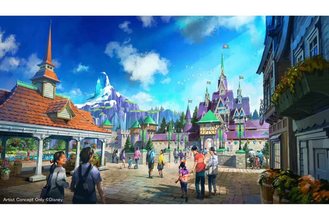 ▲「フローズンキングダム」　※イメージ ©Disney
