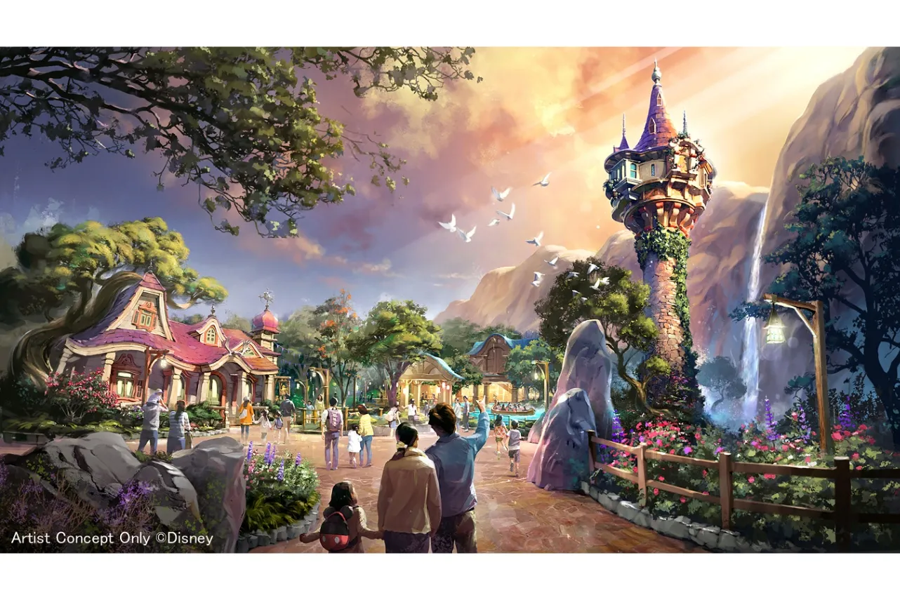 ▲「ラプンツェルの森」　※イメージ ©Disney