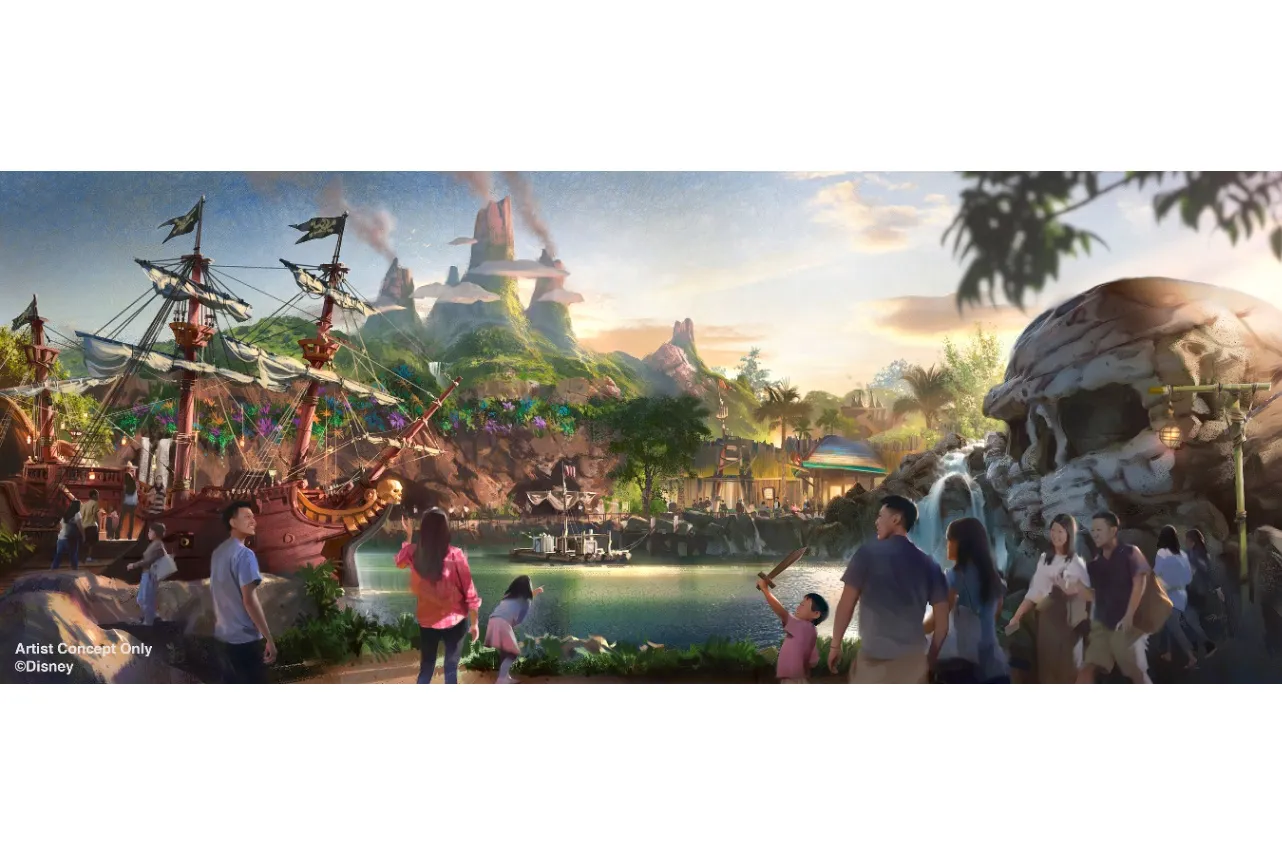 ▲「ピーターパンのネバーランド」　※イメージ ©Disney