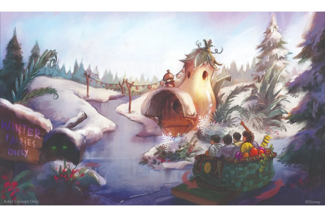 ▲「フェアリー・ティンカーベルのビジーバギー」の様子　※イメージ ©Disney