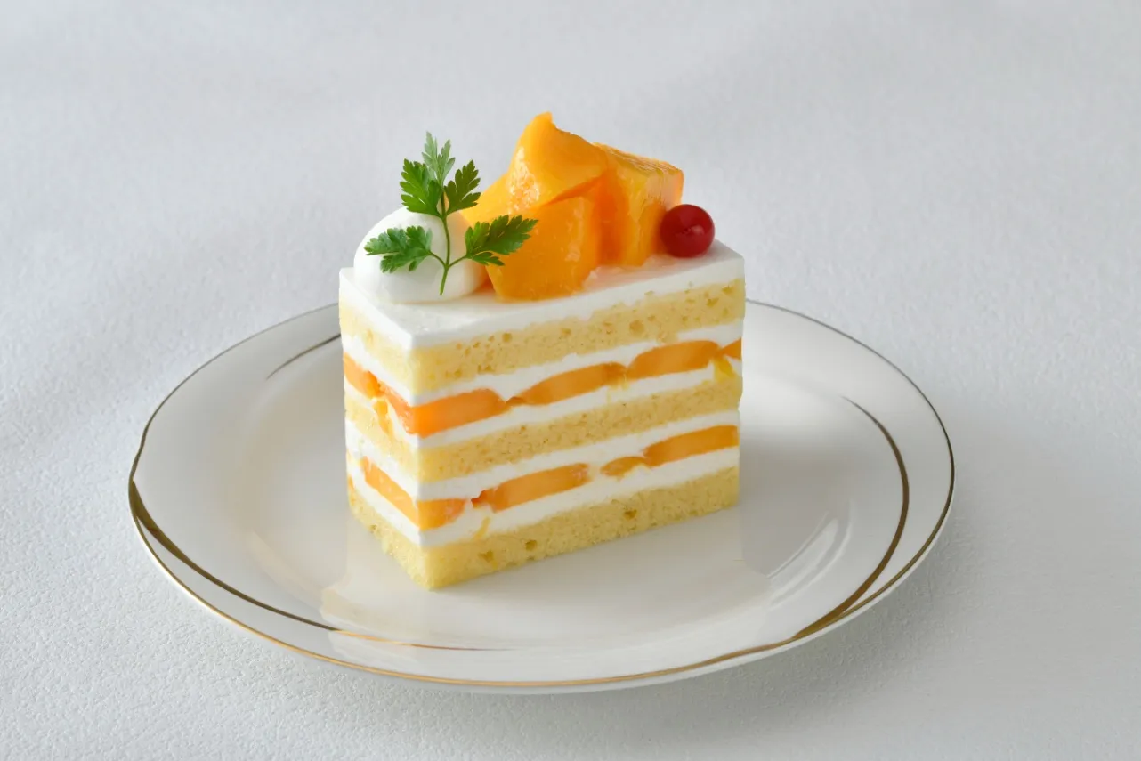 ▲宮崎マンゴーのショートケーキ