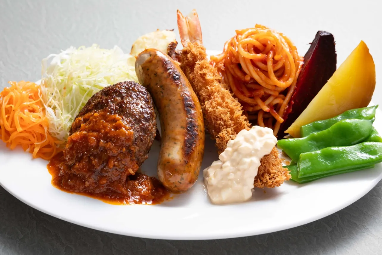 ▲看板メニュー「大人のお子様ランチ」