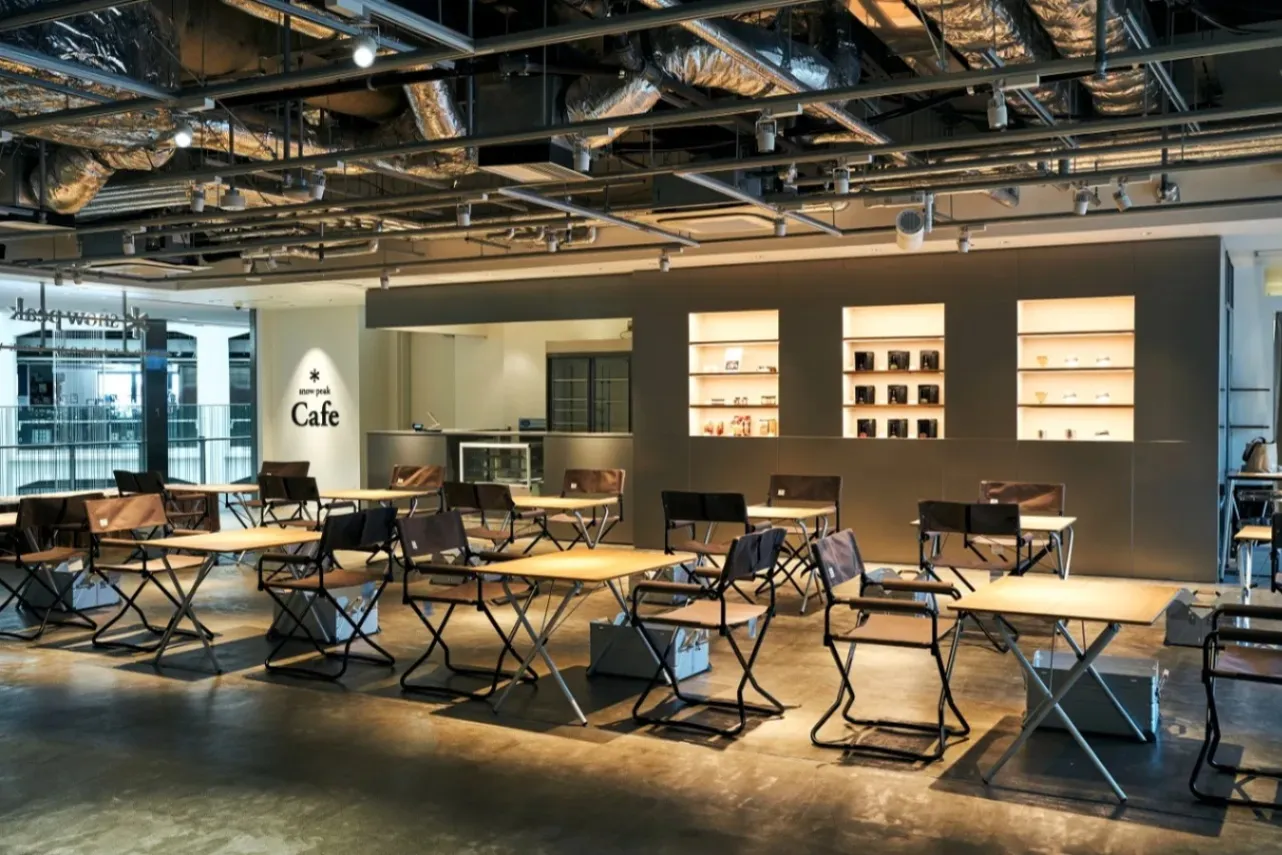 ▲Snow Peak LAND STATION TOKYO