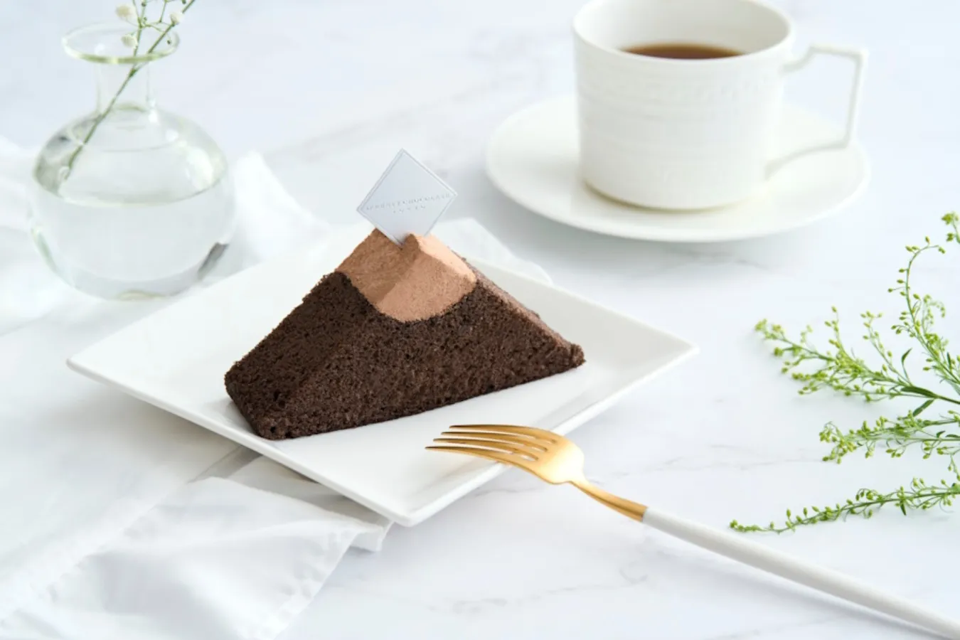 ▲「カカオシフォンケーキ（1ピース）」