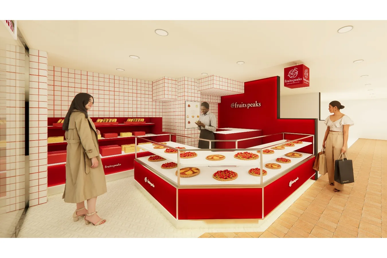 ▲「フルーツピークス　ビーンズ登戸店」