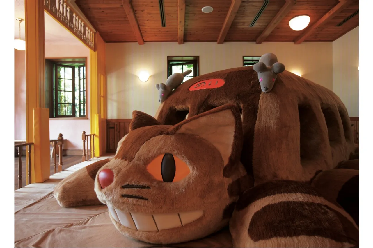 ▲ネコバスルーム (C) Museo d'Arte Ghibli