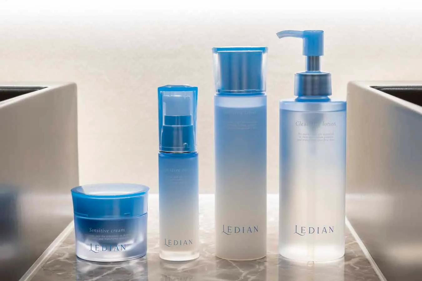 ▲Ledian Spaオリジナル美容液など／画像提供：Ledian Spa Ebisu