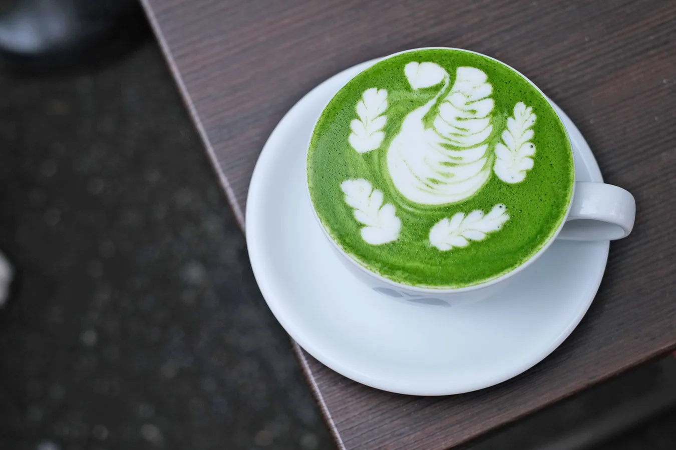 ▲抹茶ラテ(600円)
