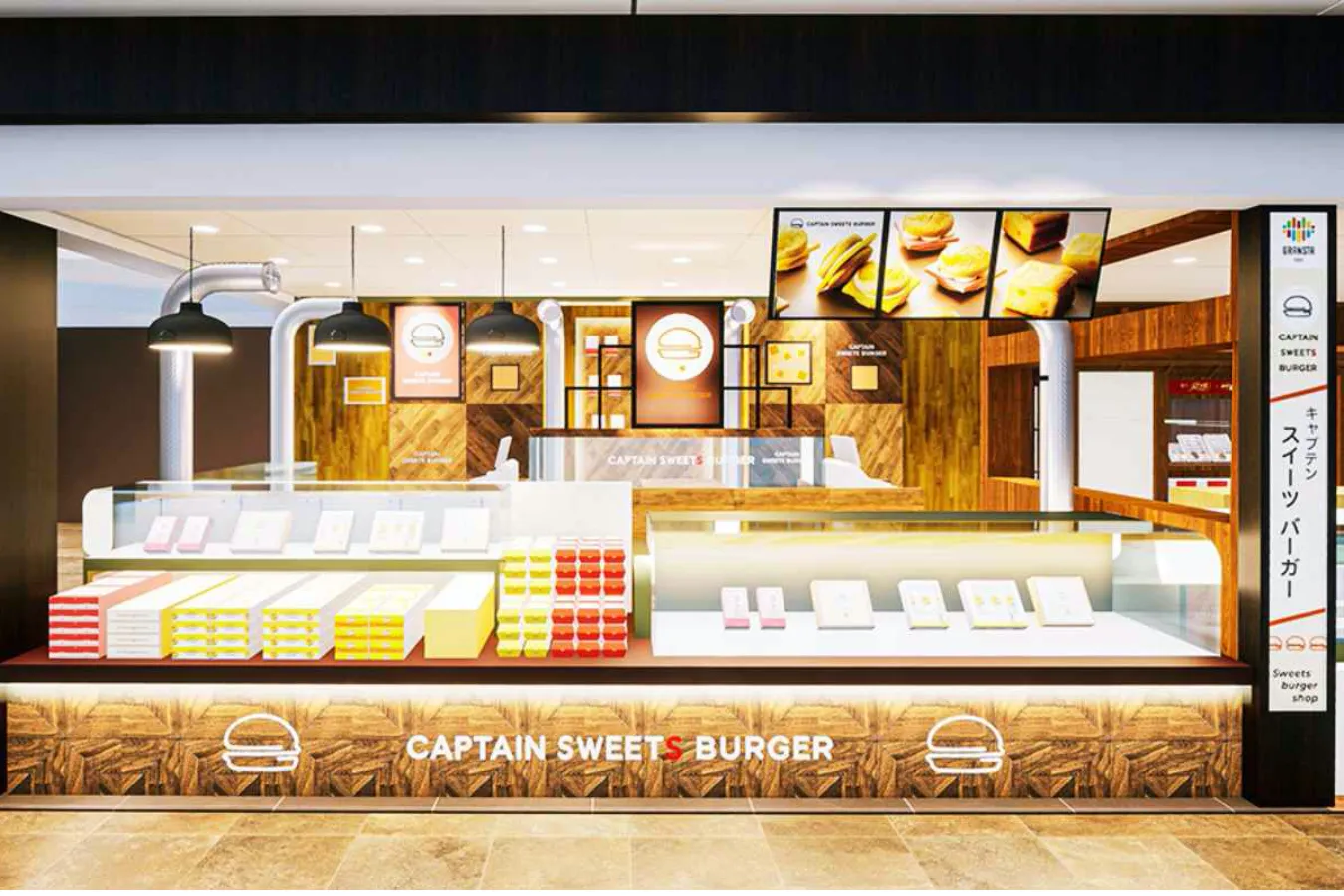 グランスタ東京に「キャプテンスイーツバーガー」オープン_2058562