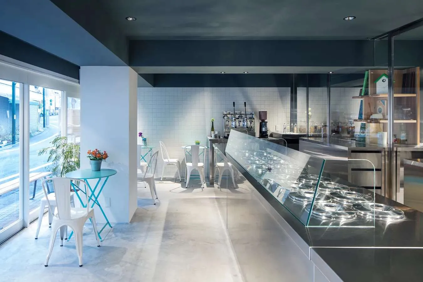 ▲Gelateria SINCERITA 内観