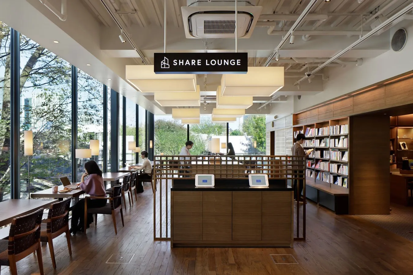 ▲写真提供：SHARE LOUNGE 代官山 蔦屋書店