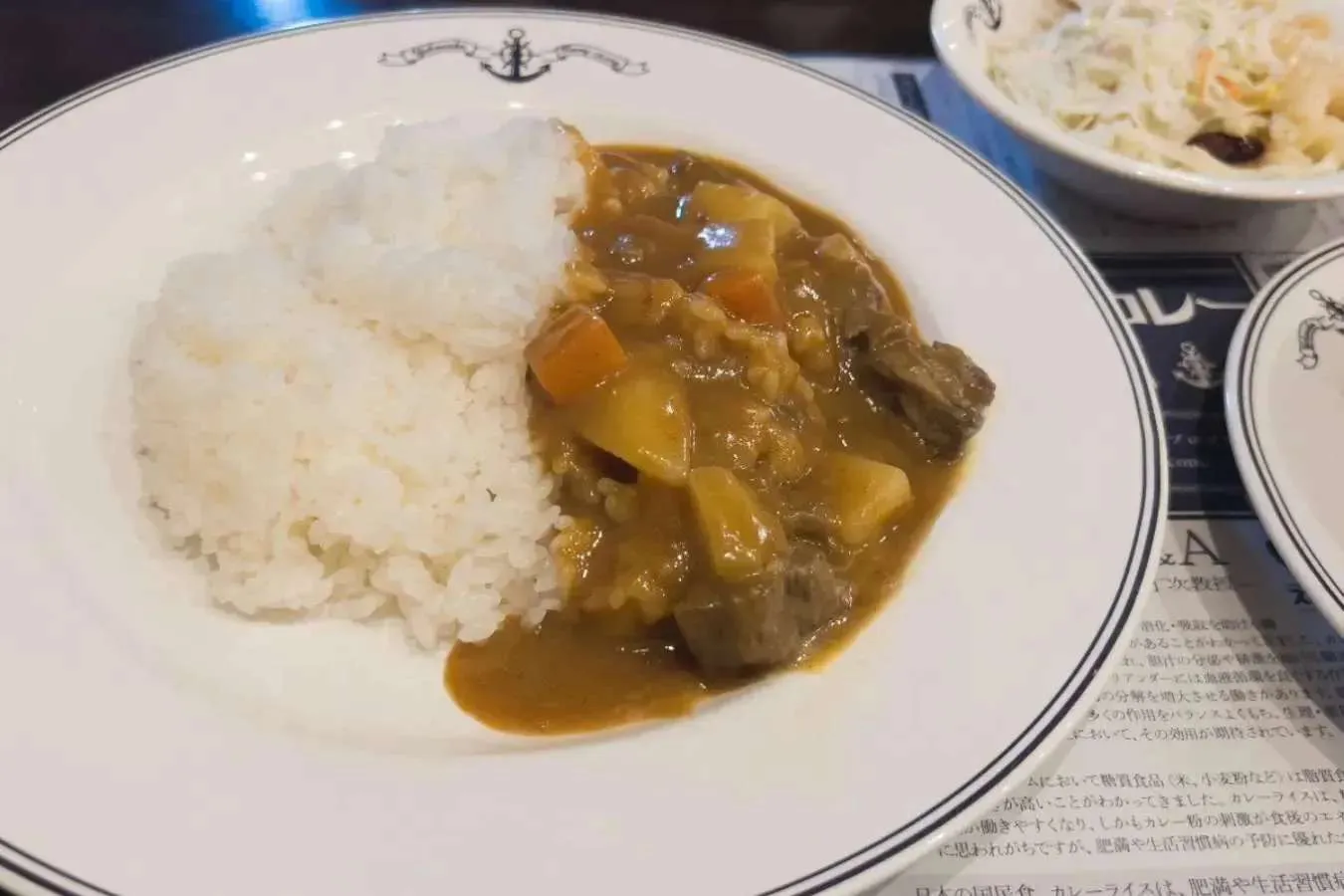 ▲「よこすか海軍カレースペシャル（ビーフ）」