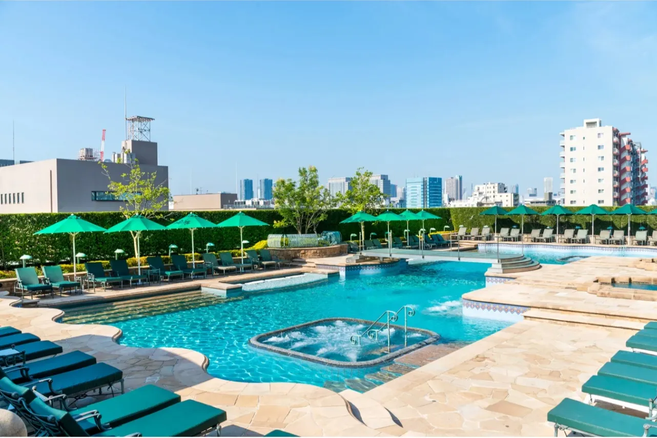 ▲ガーデンプール